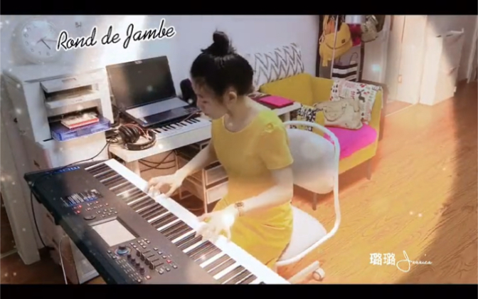 芭蕾基训音乐:Rond de Jambe par terre(Moon River)哔哩哔哩bilibili