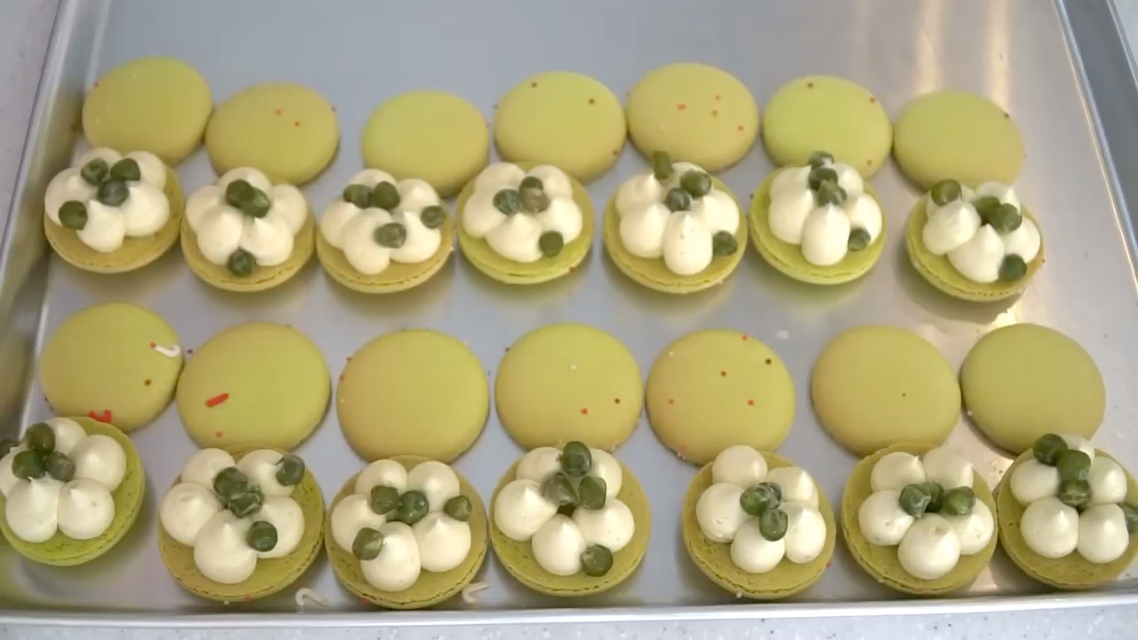 【kumjirak】芥末马卡龙 dessert vlog 搬运20190322_哔哩哔哩 (゜-゜