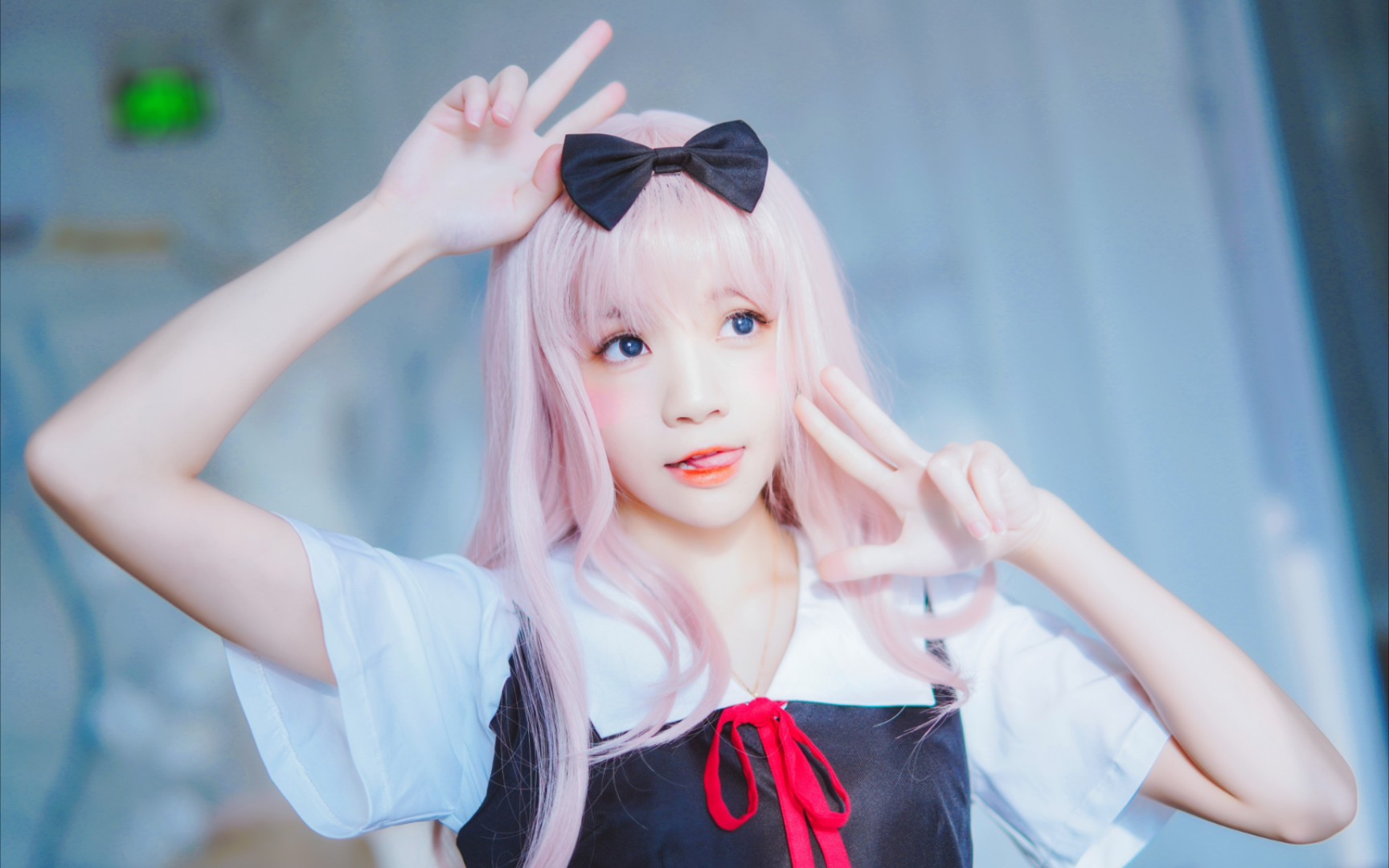 藤原千花～超可爱的书记cos_哔哩哔哩_bilibili