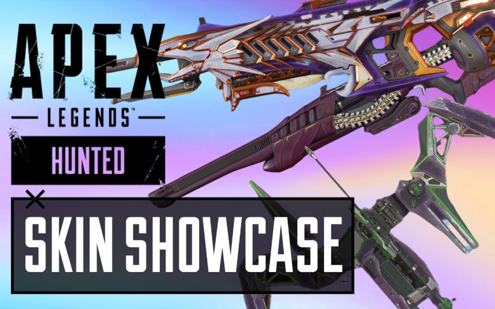 【apex】哨兵 暴走 波赛克 新换色细节展示_网络游戏热门视频