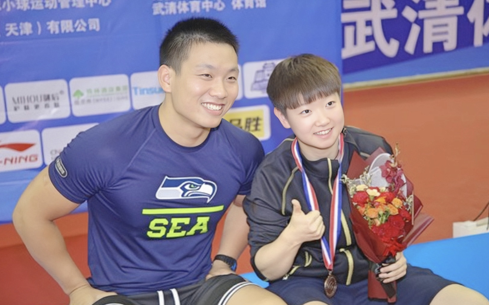 【孙颖莎】体能教练抖音里出现的莎莎(持更)