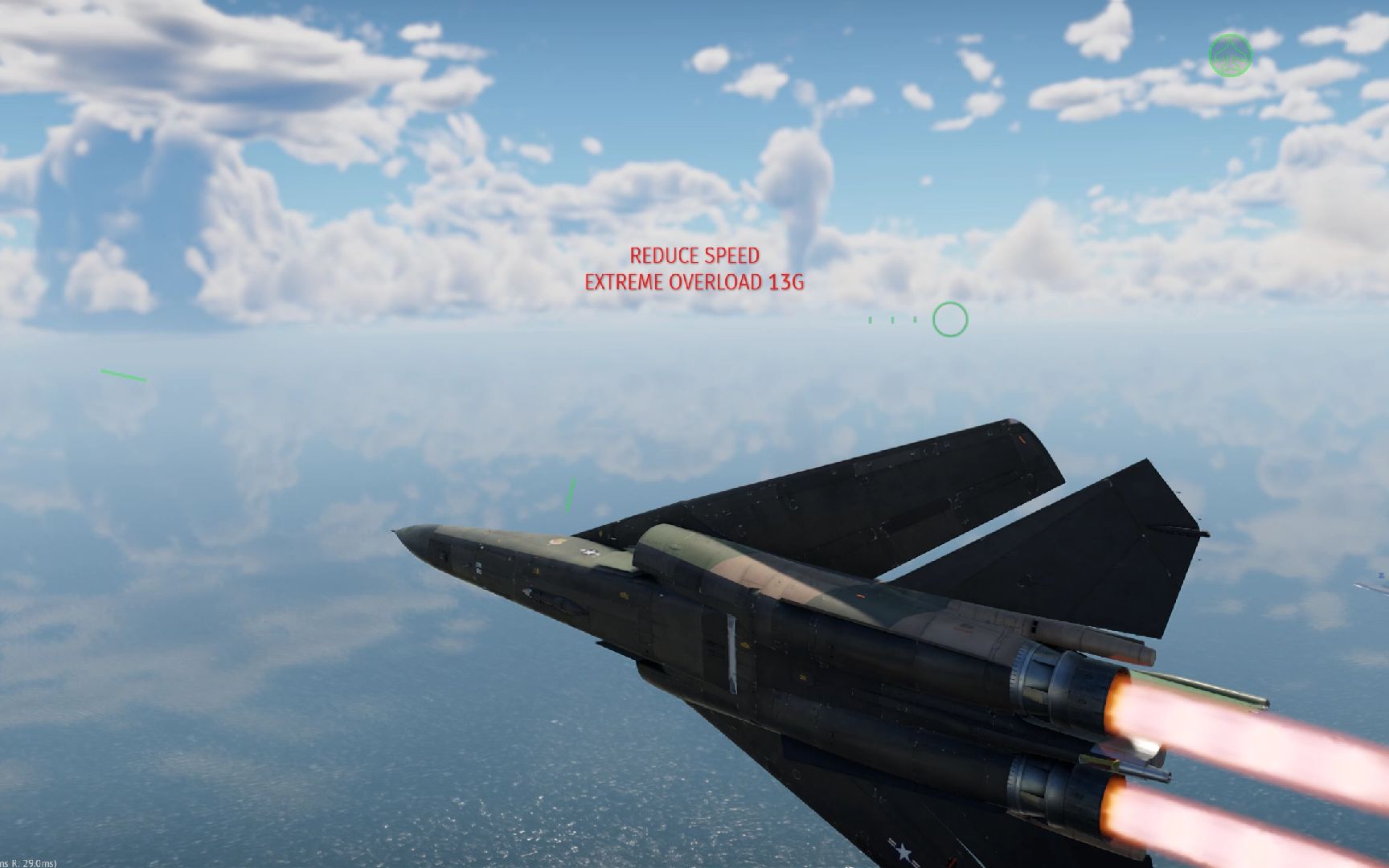 老规矩,f111本场试飞着舰,性能包线探索.