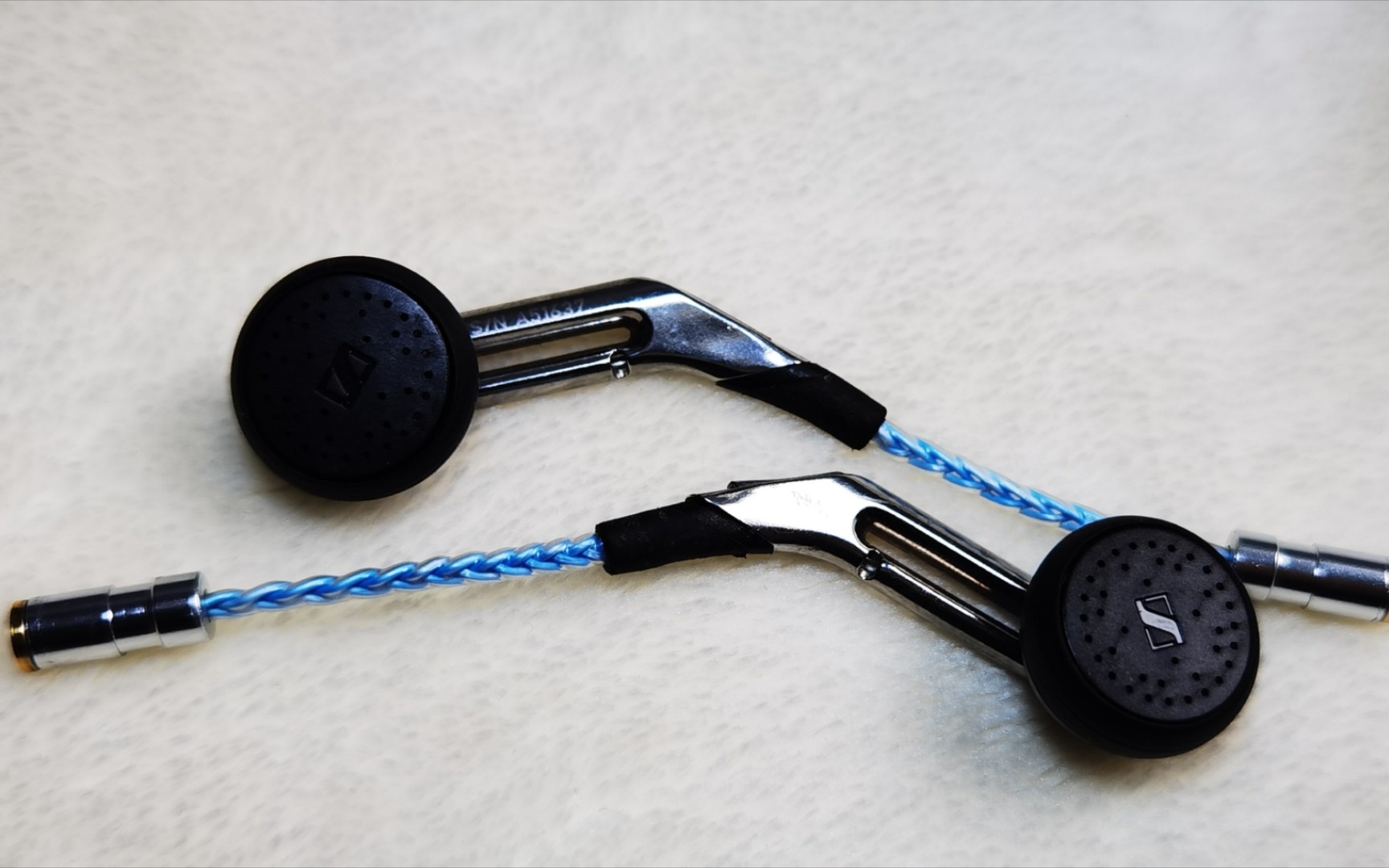 mx985森海塞尔经典平头塞耳机,平头塞音质代表,单边不出声的原因及