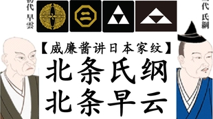 威廉酱讲日本家纹 北条早云北条氏纲从伊勢家纹到北条家纹 哔哩哔哩 つロ干杯 Bilibili