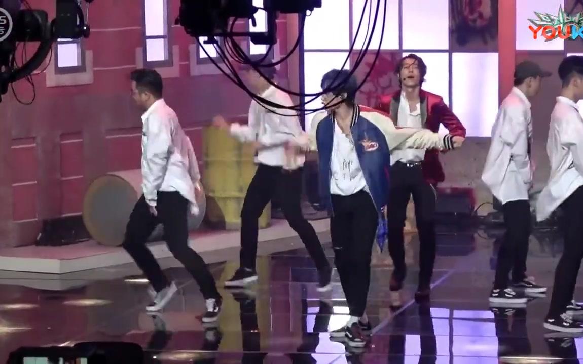 super junior-d x e 东海 银赫《bout you》音乐银行 全员直拍 180817
