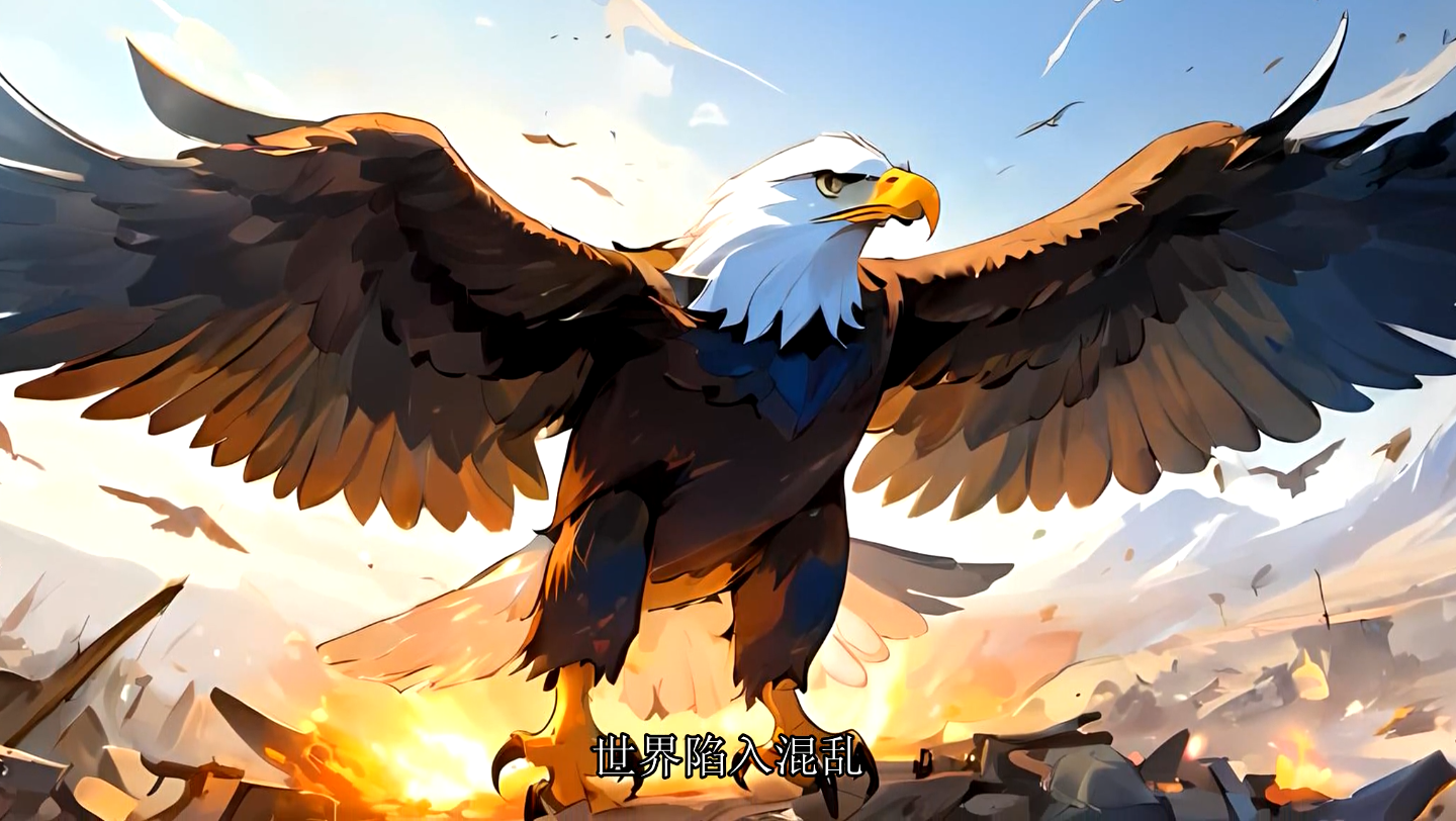 新人涨电磁力.自制故事动画:雄鹰.