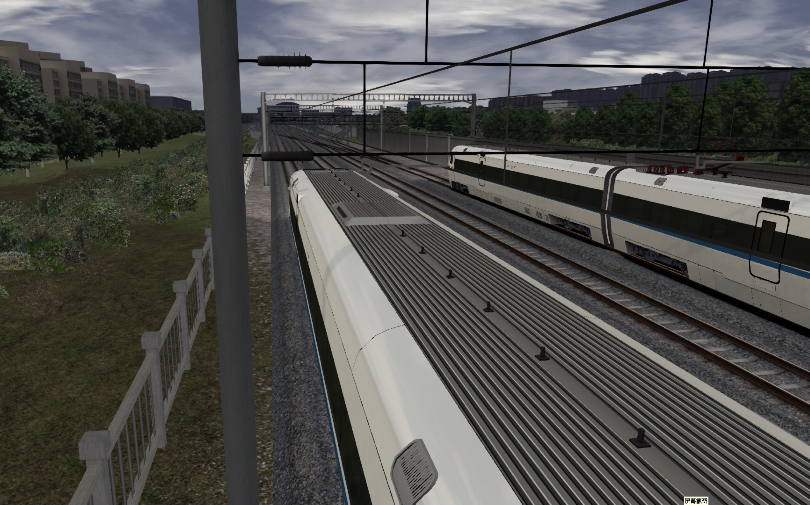 模拟火车2018 crh1a到成都机务段