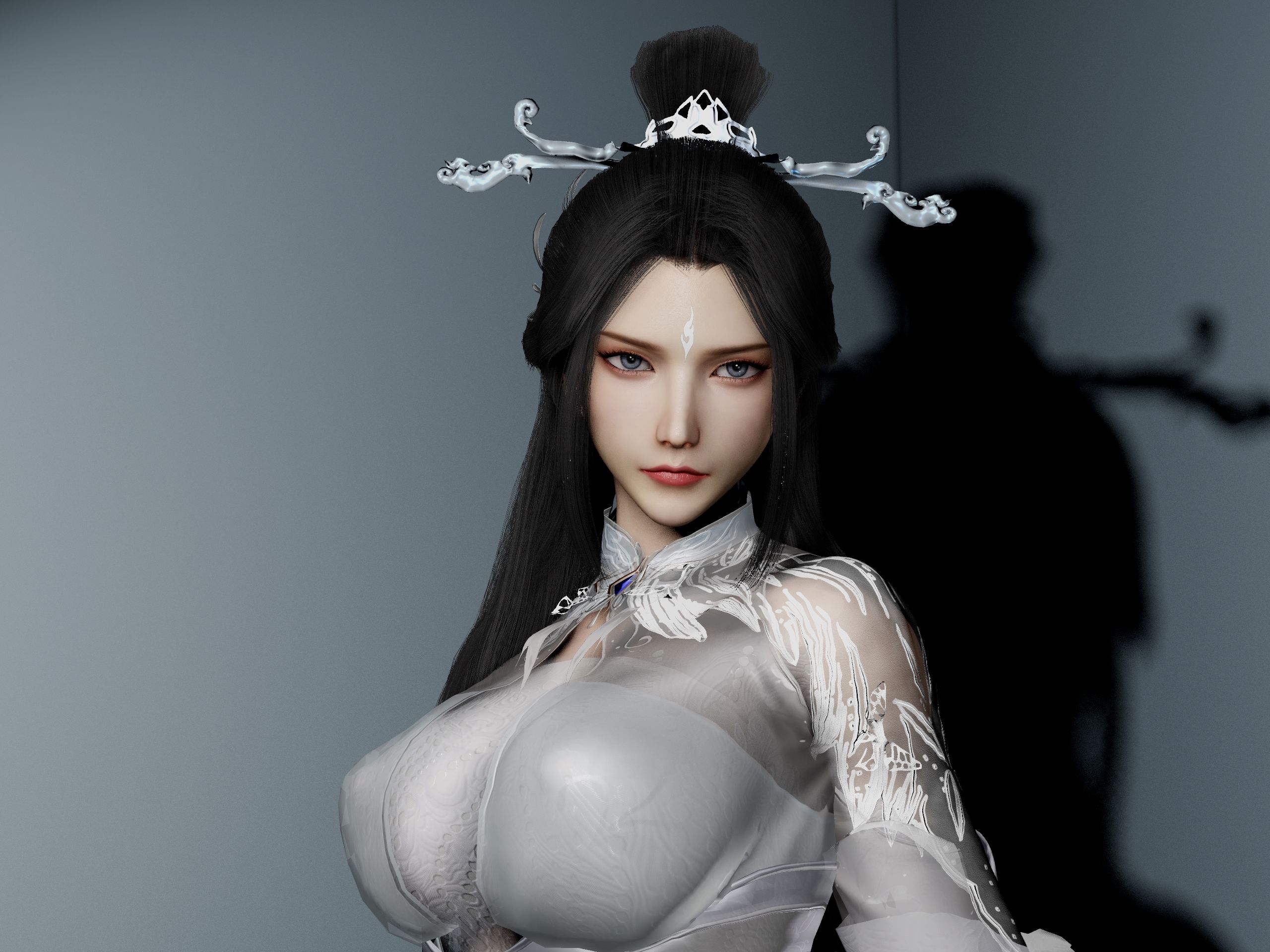 【诛仙】陆雪琪3.0人物卡模型展示(vam)