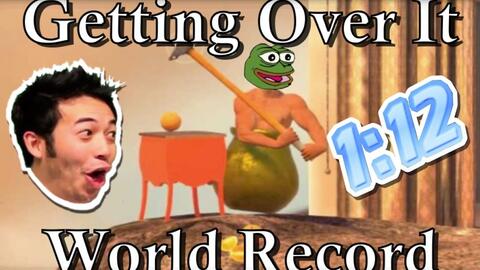 Getting Over It Any% World Record In 0:00:128 