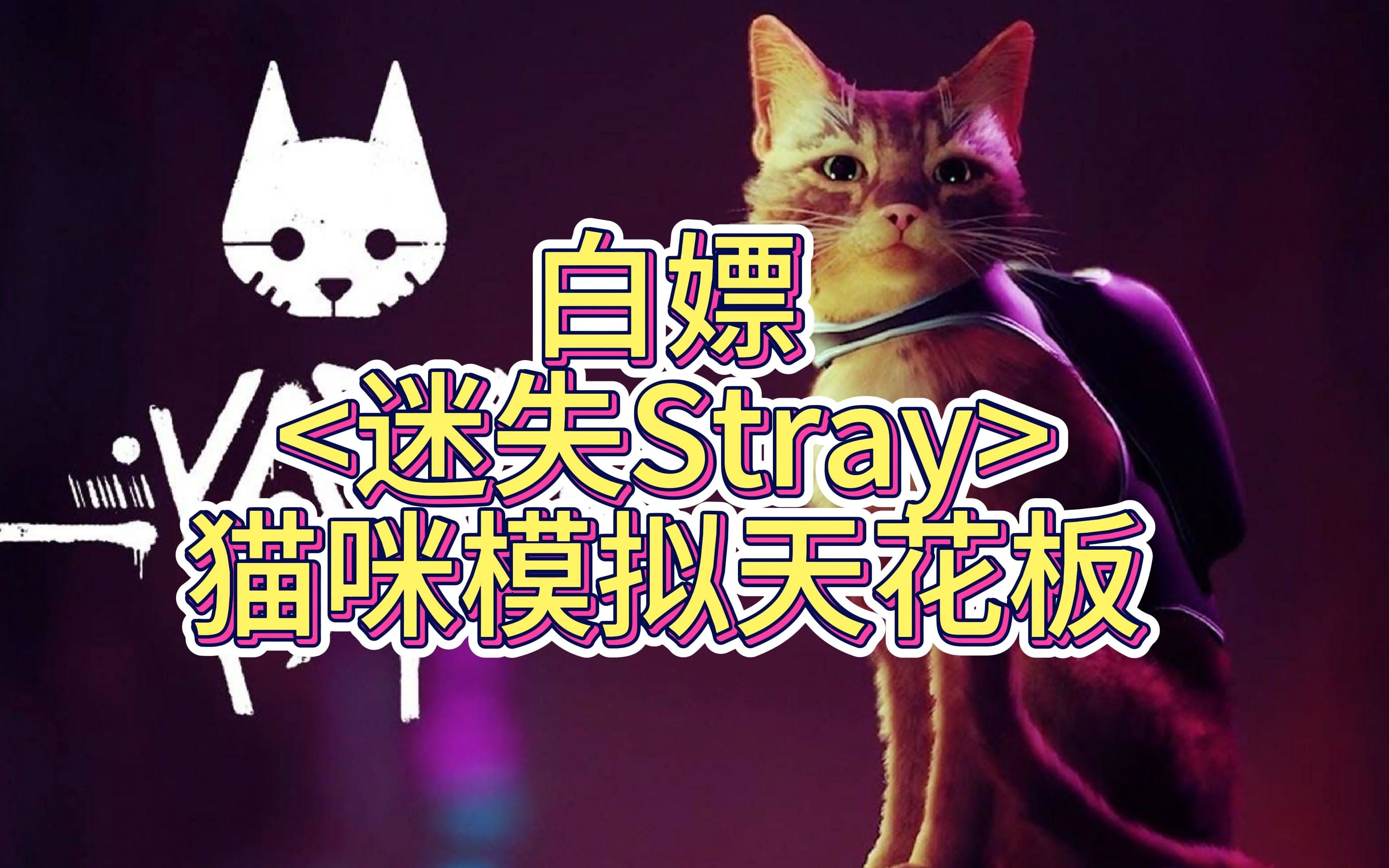 免费白嫖<迷失Stray>猫咪模拟器天花板 一键三连 神秘入口请看视频简介~~单机游戏热门视频