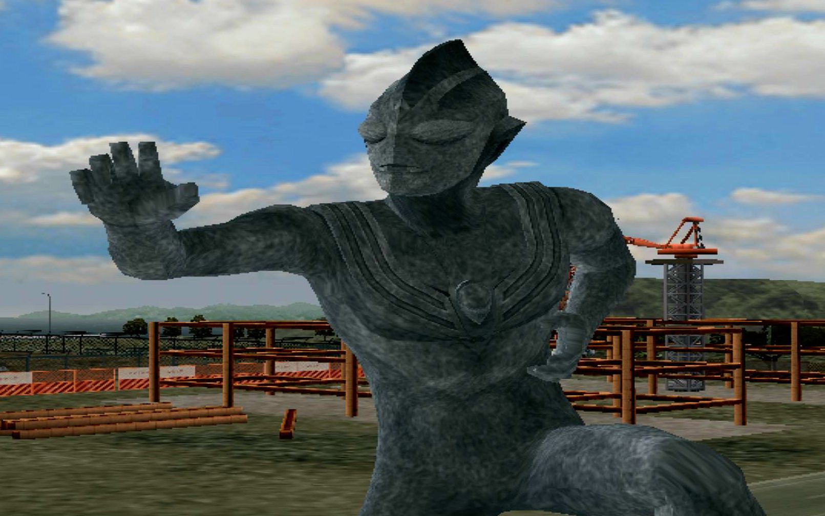 加坦把迪迦变成石像却不知怎么打碎石像那一年我们都没变成光