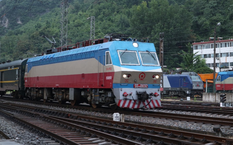 【铁路摄影-列车】t8次略阳进站_哔哩哔哩_bilibili