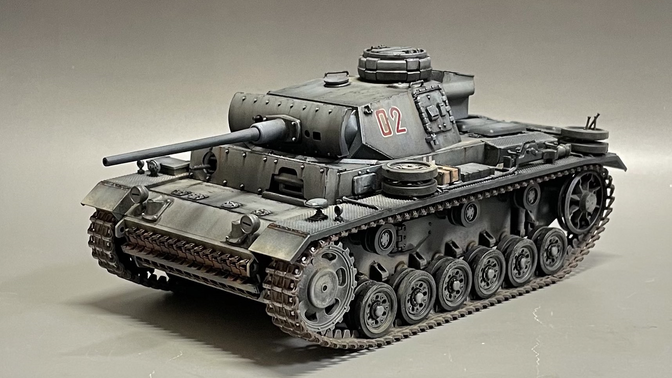 田宫 1/35 二战德国 panzer ausf