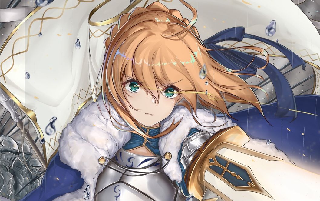 【saber/amv】战场之花, 日常萌