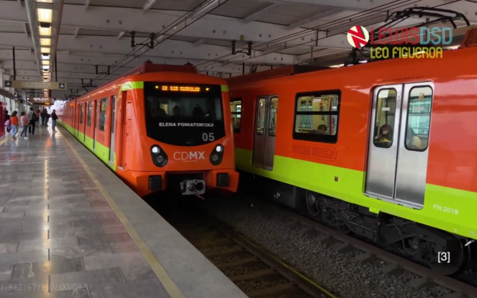 墨西哥城地铁视频搬运~探访坍塌事故后重新开放的墨西哥城地铁12号线