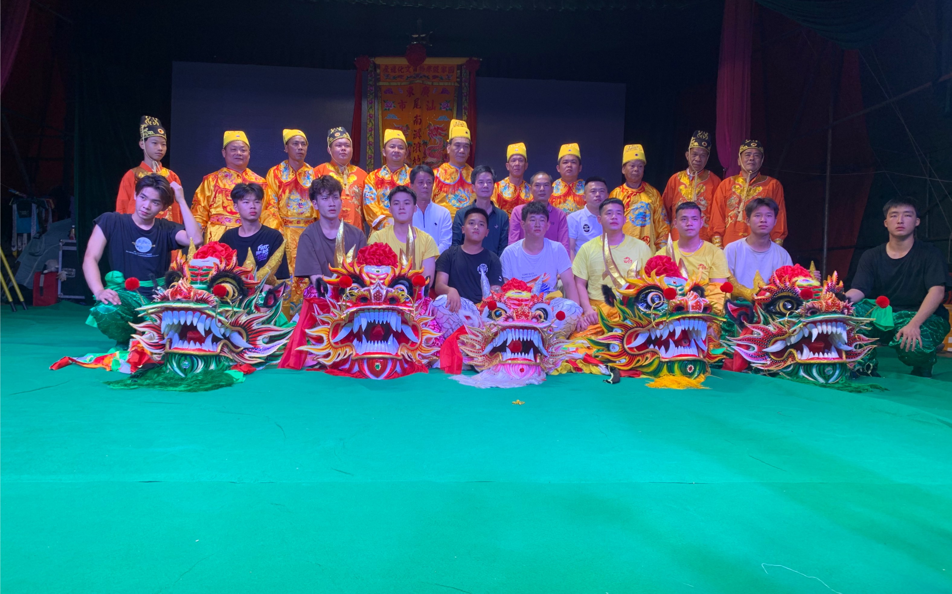 南溪滚地金龙11月14号一年一度赵太祖师圣诞演出