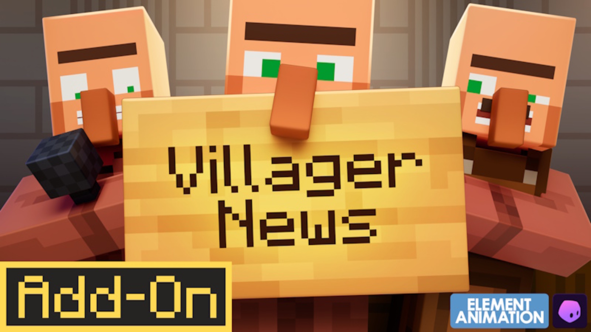 突发新闻！ 村民新闻现已正式上线Minecraft基岩版市场！