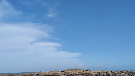 大海啊,蓝天
