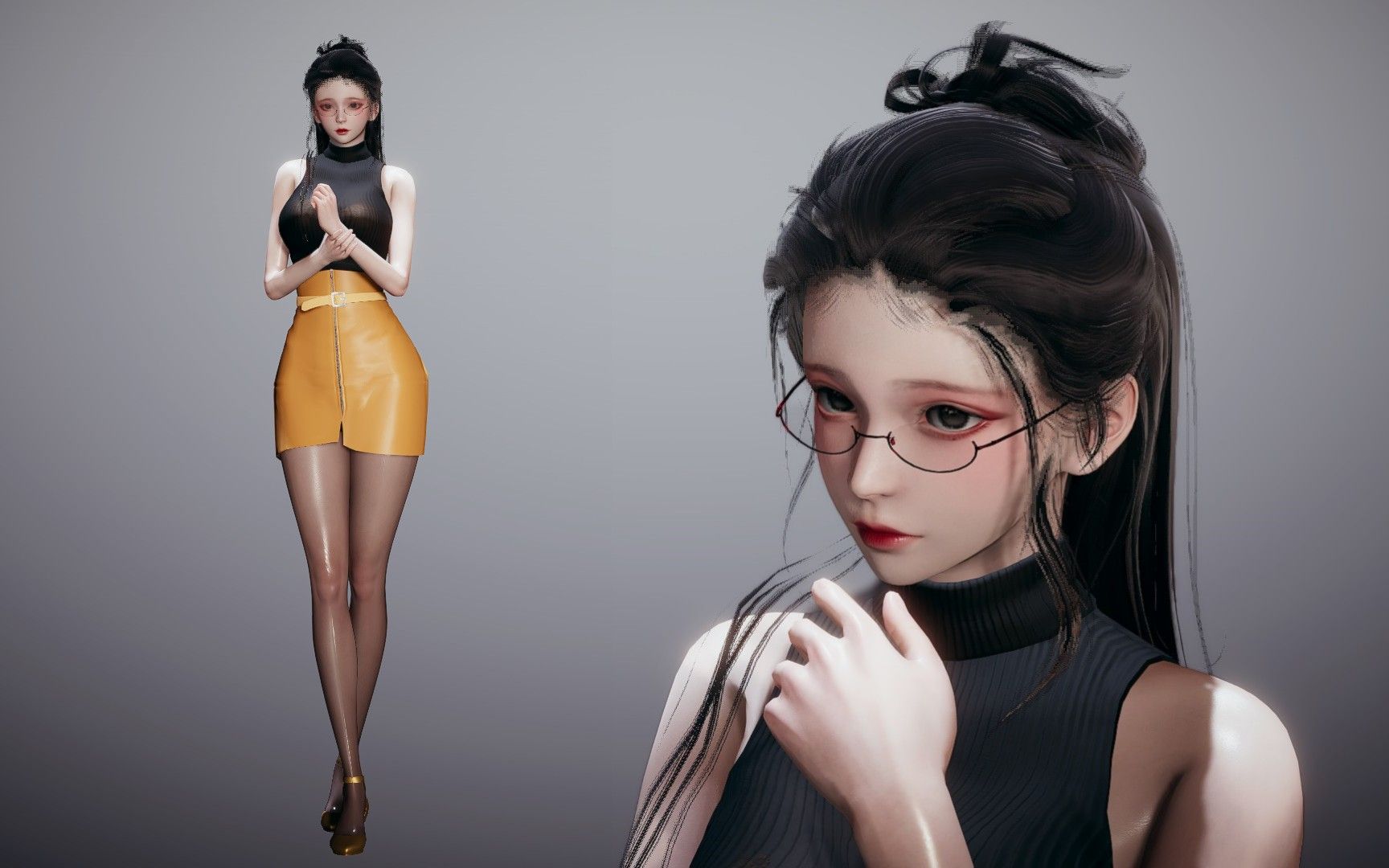 【hs2/room girl/ai少女/甜心选择2】150g hs2分享 最美的安琪mod(第