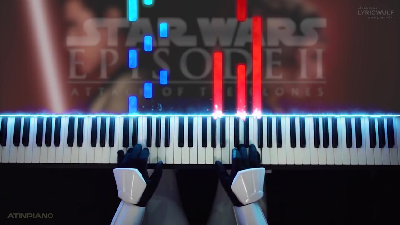 [图]【星球大战】【钢琴】STAR WARS - Across The Stars (Piano Cover) [Intermediate]