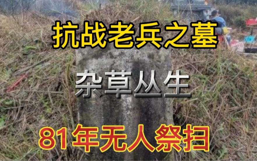 [图]贵州发现一处杂草丛生的墓碑，81年来无人祭拜！揭开父子二人杀敌报国的尘封往事！！