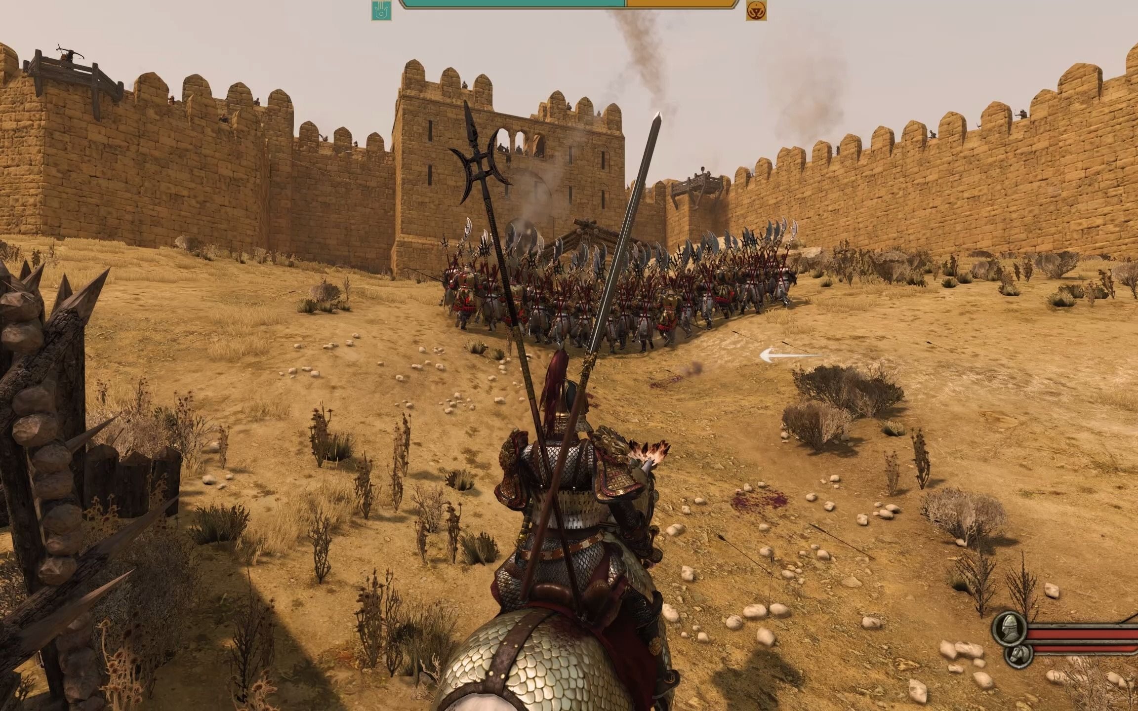 毫无操作骑砍2攻城(科学无伤98)