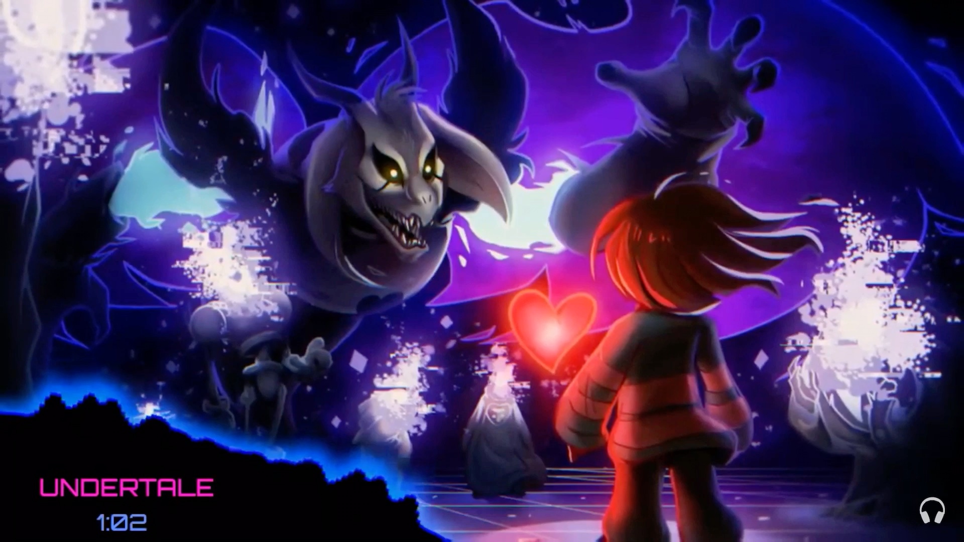 (8d music) glitchtale [undertale au] - ture love (frisks theme)