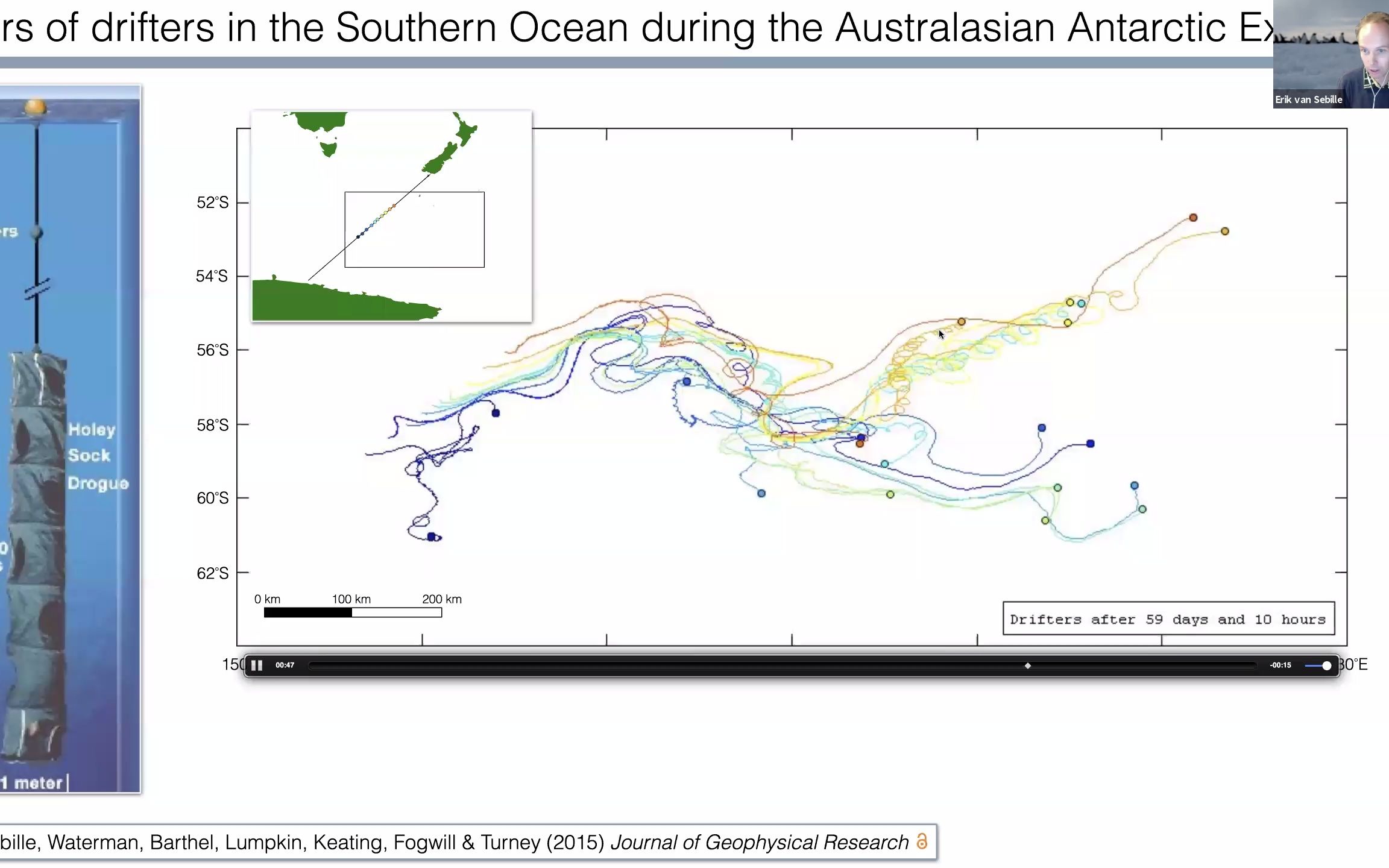 [图]拉格朗日海洋动力学_洋流输运How ocean currents transport plastic and plankton around the globe