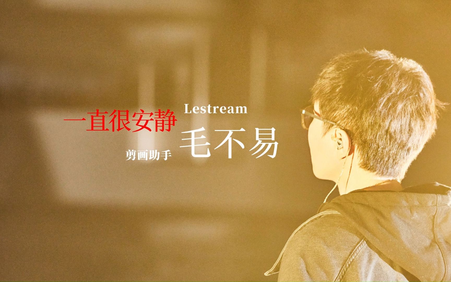 【剧好听的歌】毛不易-一直很安静无伴奏版