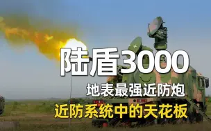 Video herunterladen: 陆盾3000地表最强近防炮，没有之一！穷则陆炮上舰，富则舰炮下船