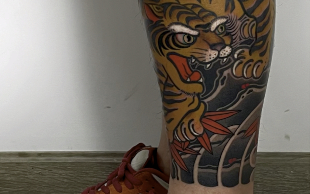 老传统花腿,谁能不爱呢,猛虎下山