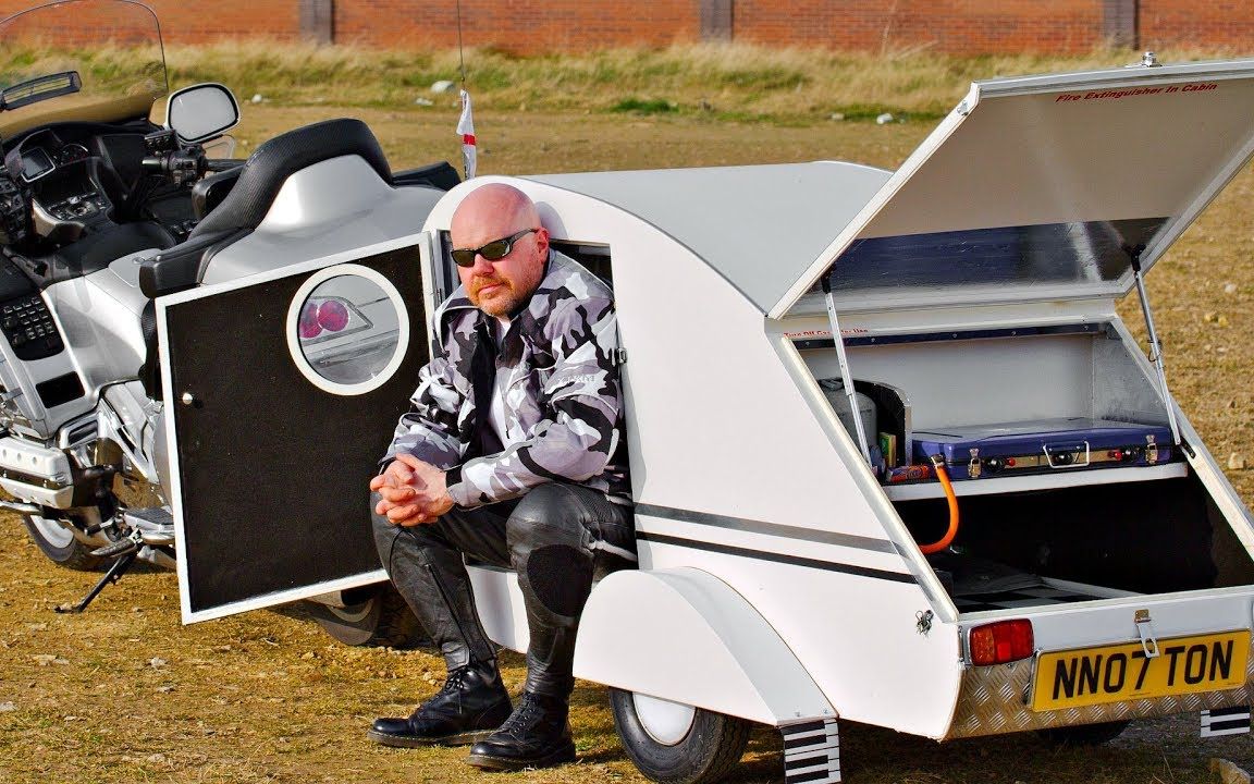 体验摩托车房车!短途旅行不用愁