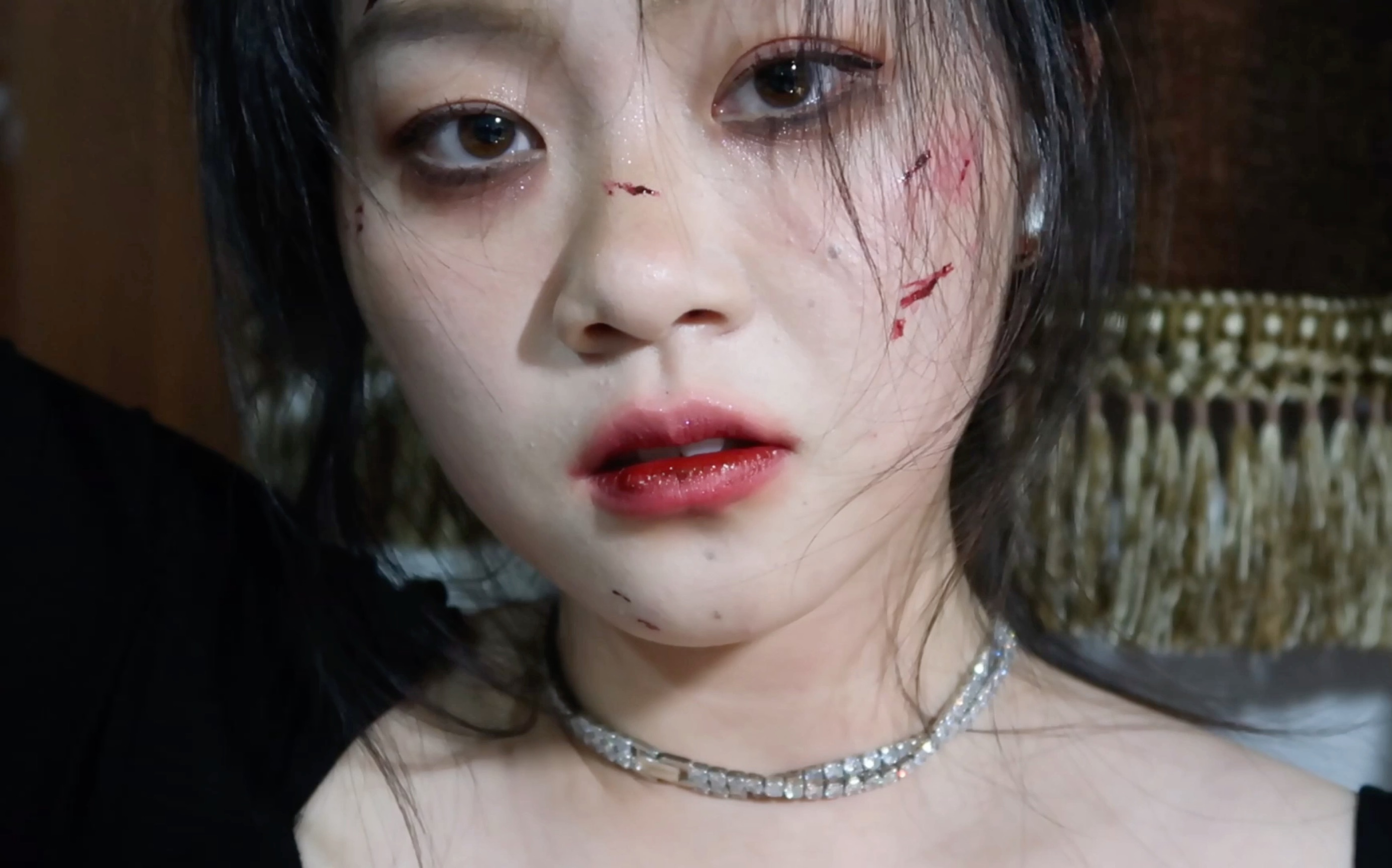 病娇战损妆|泰妍新歌mv灵感妆容|化妆练习