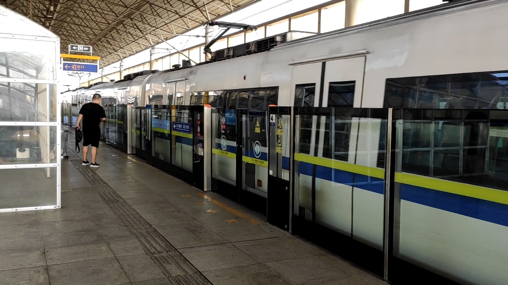 天津地铁9号线厂修车组小本命924经二次厂修后回归!