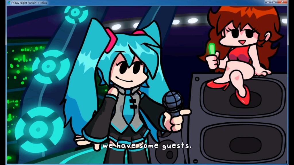 fnfmiku模组剧情周天星荡世fnf