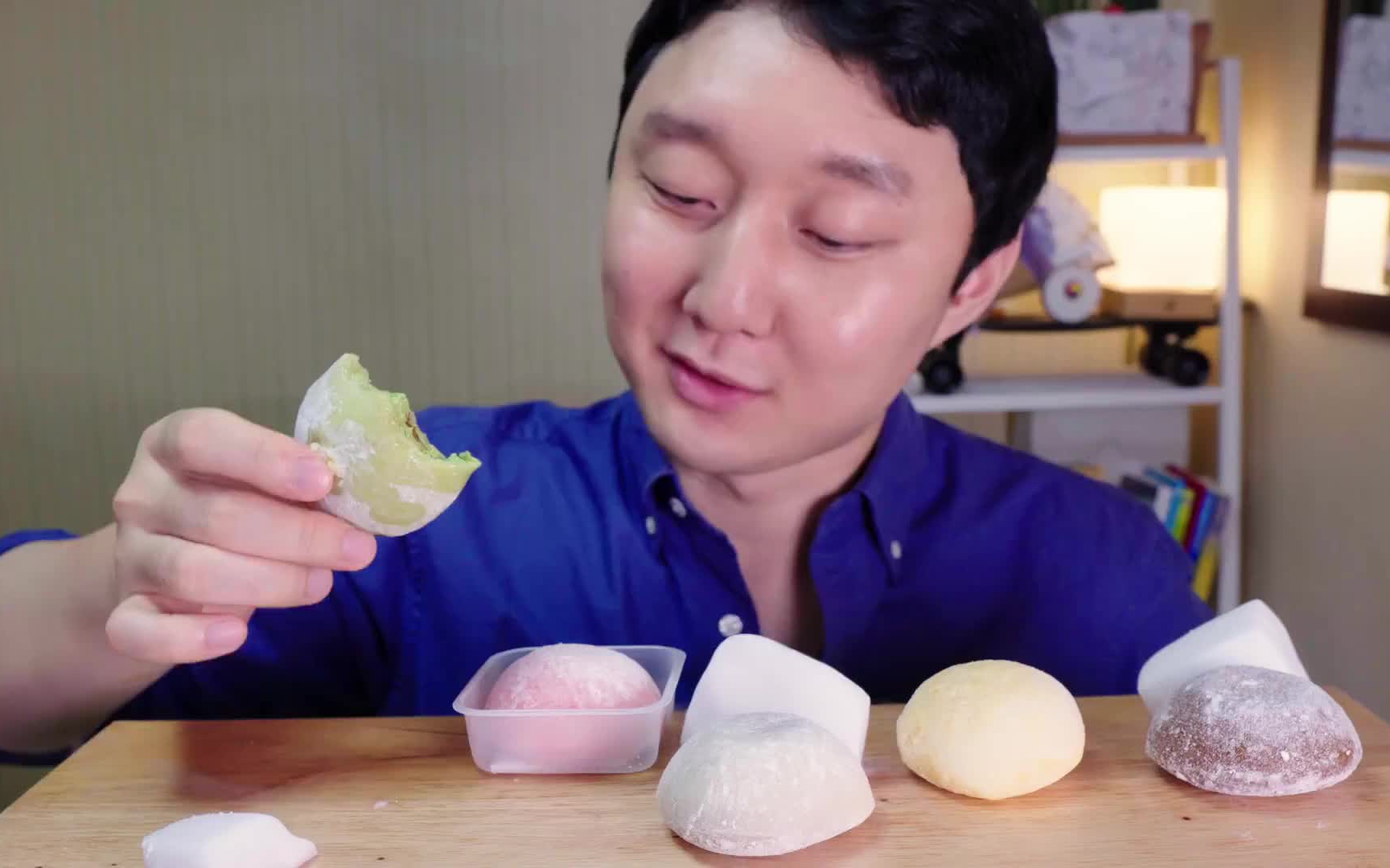 让人无法拒绝的 雪媚娘-吃播 咀嚼音 美食吃货