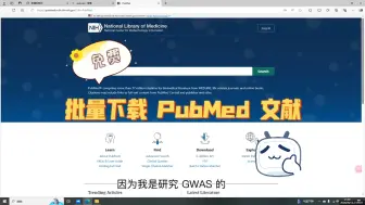 Download Video: 批量下载 PubMed 文献小程序