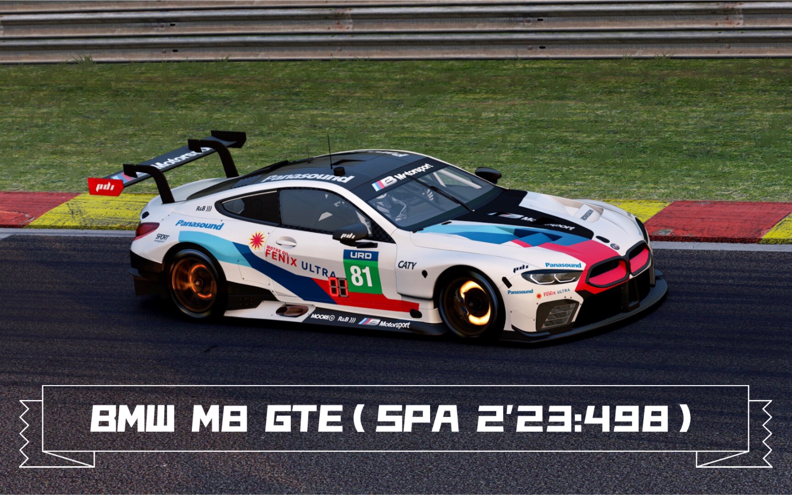 assettocorsabmwm8gte练习圈spa斯帕赛道223498