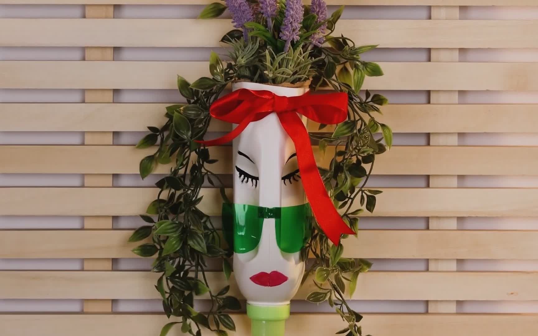 废旧的瓶子不要扔!合理加工利用,能变成精美的装饰品