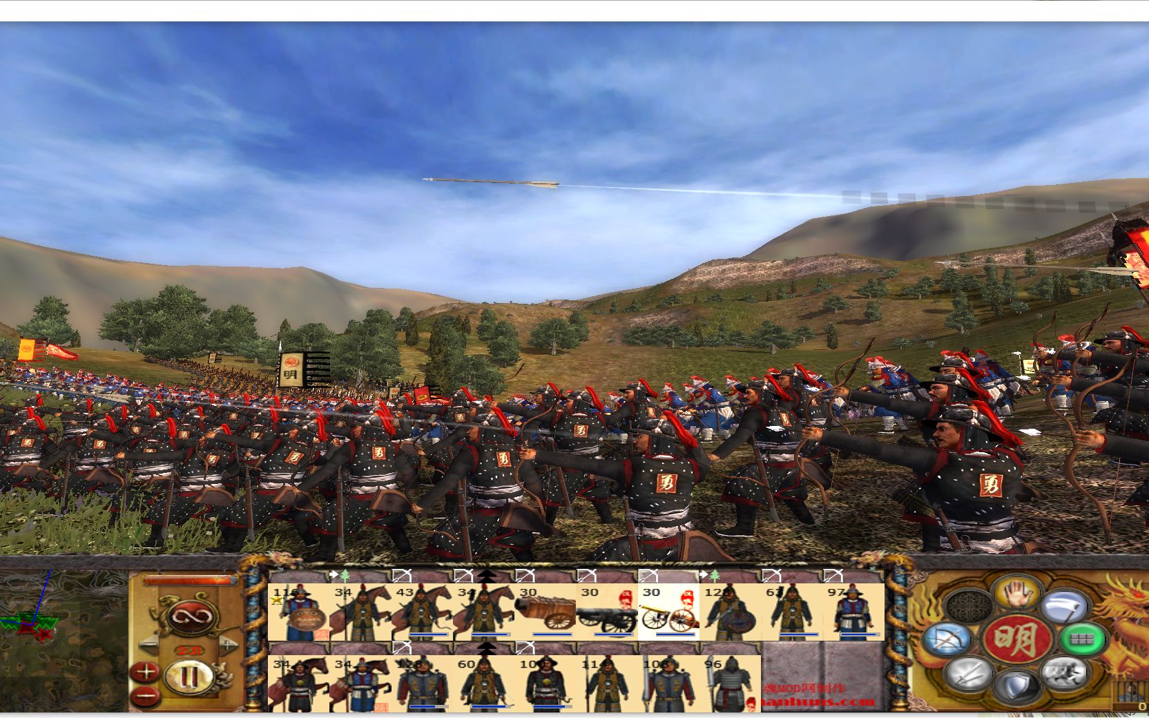 汉魂全面战争7.5(大明)篇 突袭徐州,备战中原14_哔哩哔哩_bilibili