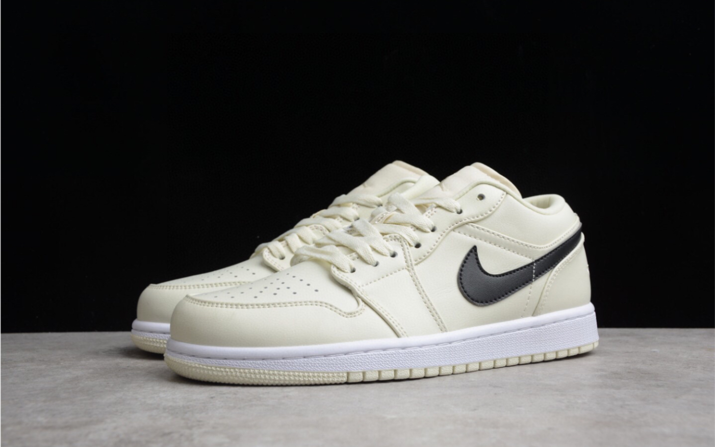乔丹air jordan 1 low coconut milk aj1 米白椰奶低帮运动鞋货号dc