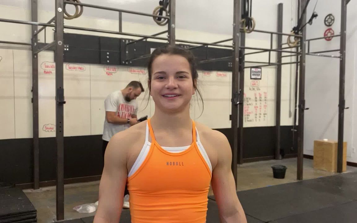 crossfit open 22.3女子冠军 — mallory obrien 9694 | 萌猛子!