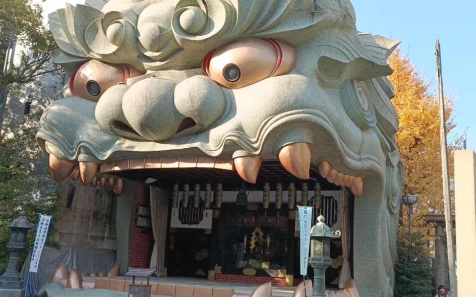 73日本大阪府73难波八坂神社73