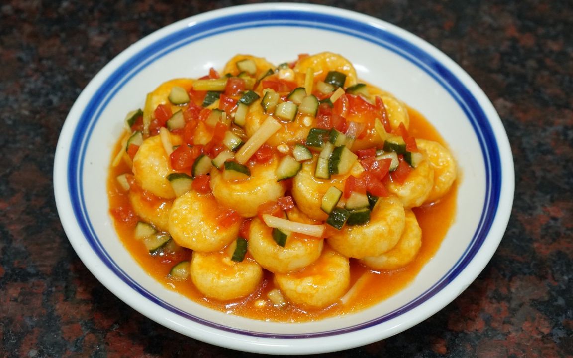 酸甜豆腐,酸甜脆嫩的潮汕家常菜,好开胃_哔哩哔哩_bilibili