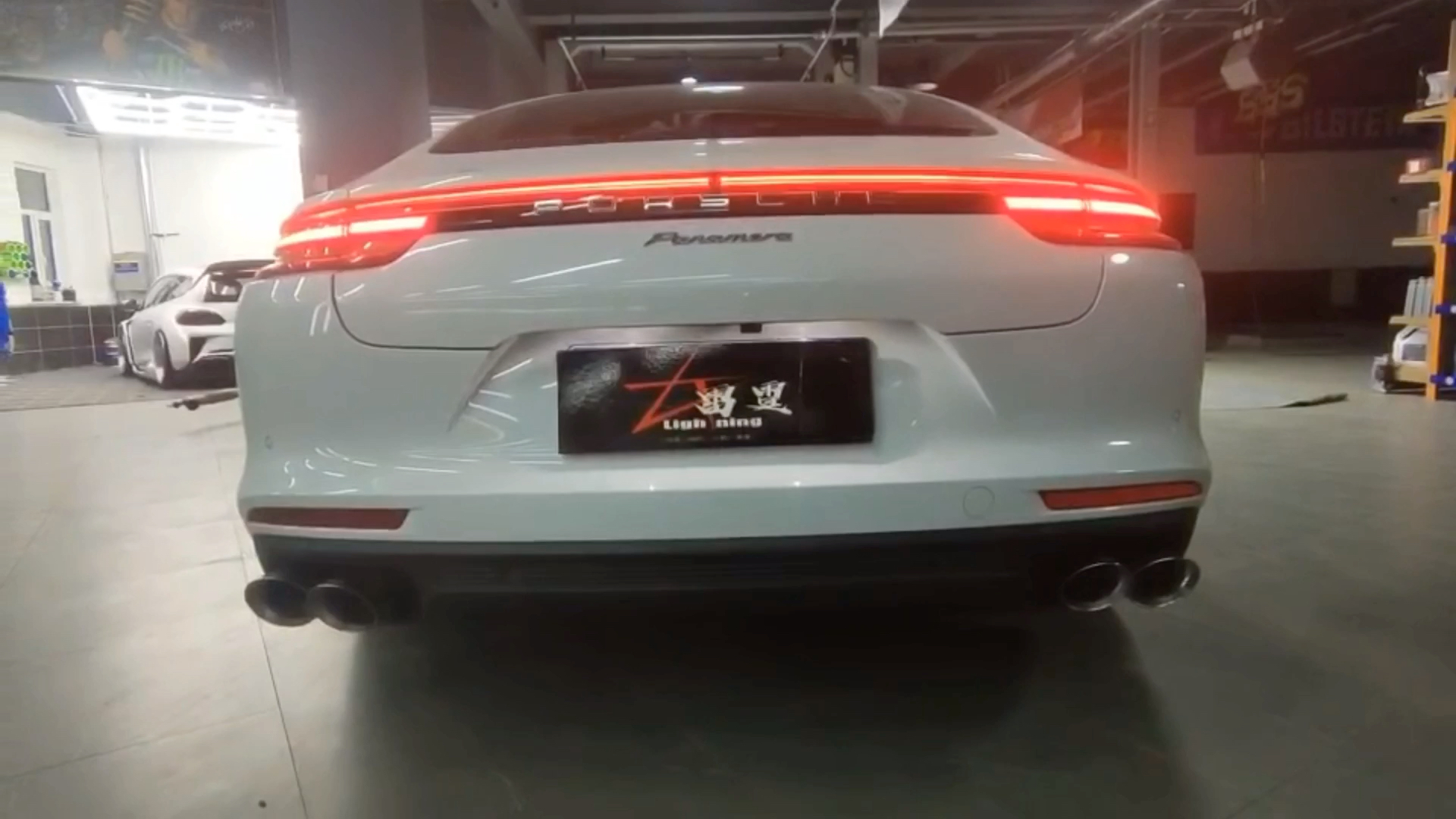 帕拉梅拉971改装雷鸟排气声浪