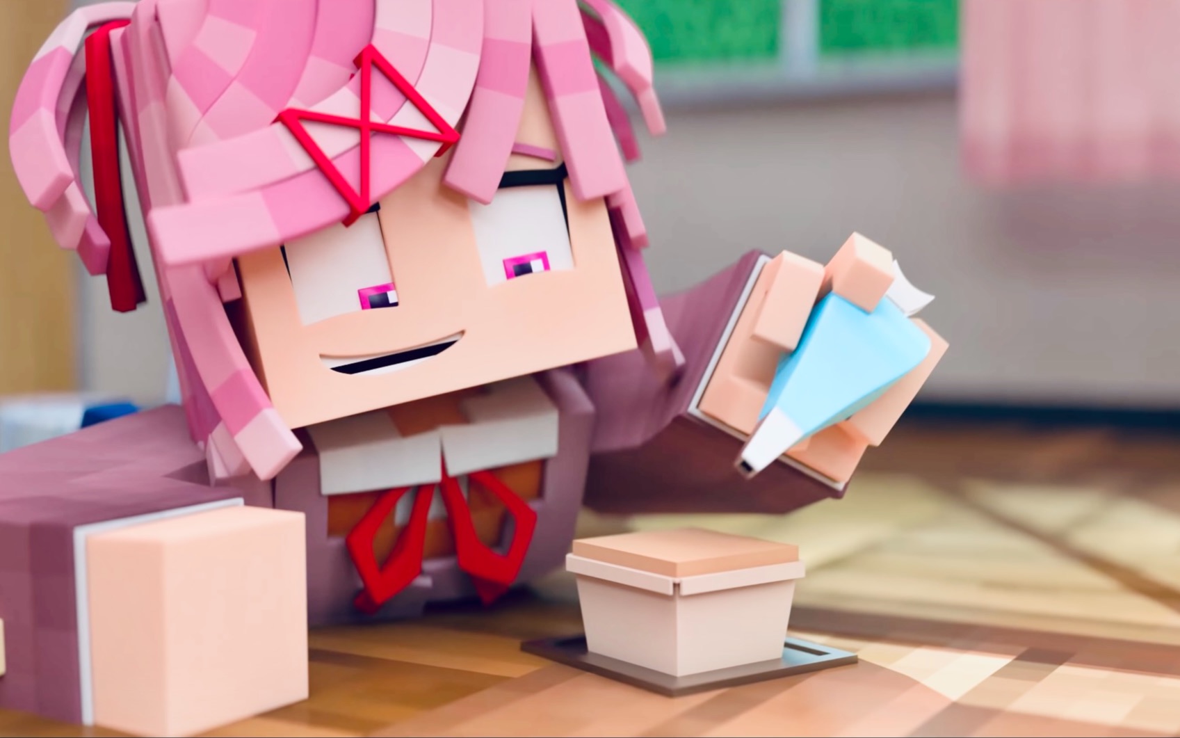 [图][中字] “Doki Doki Forever” Minecraft 视频