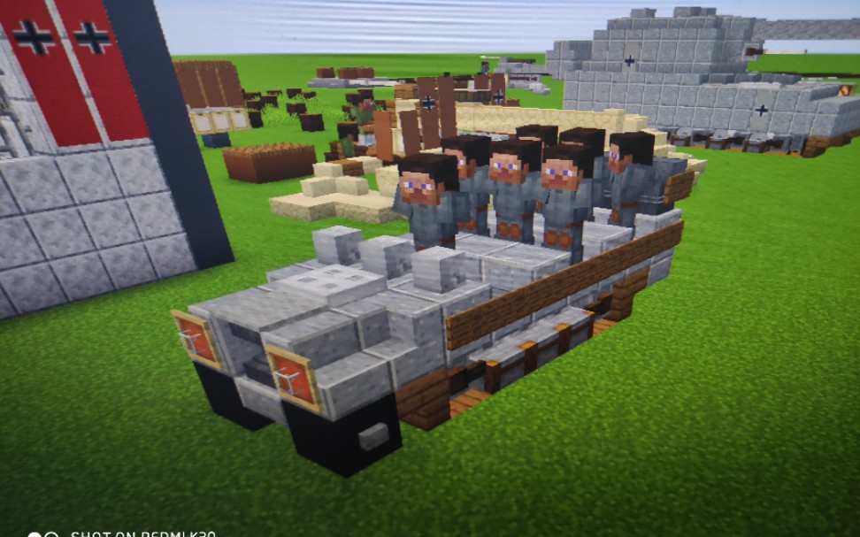 我的世界二战德军sdkfz7装甲车