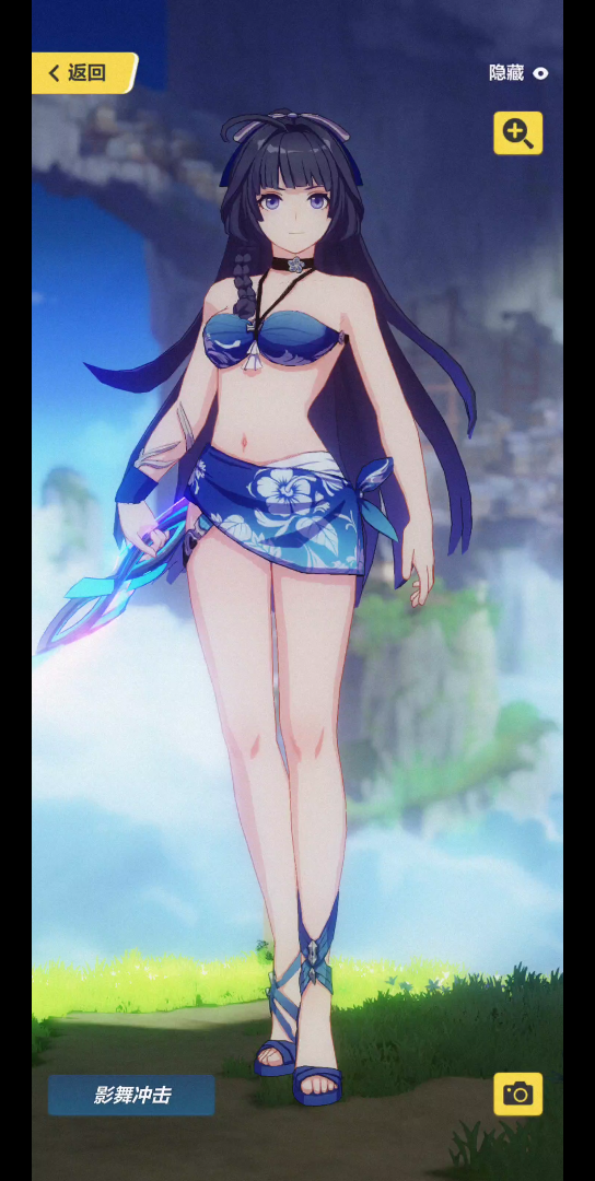 《崩坏3》「休伯利安夏日祭活动」|芽衣泳装皮肤【蔚蓝之海】