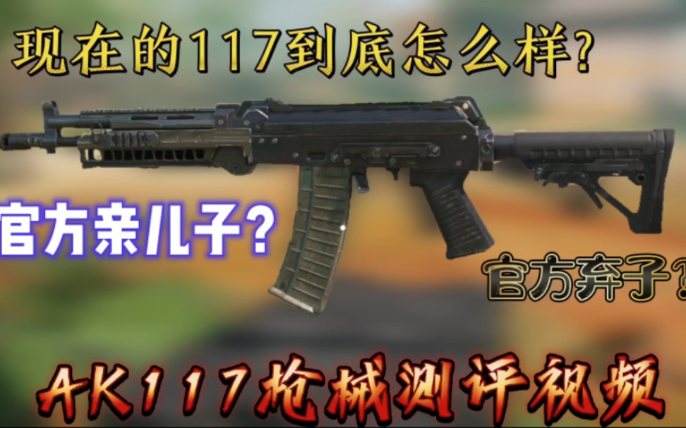 现在的117到底怎么样? AK117枪械测评视频.网络游戏热门视频