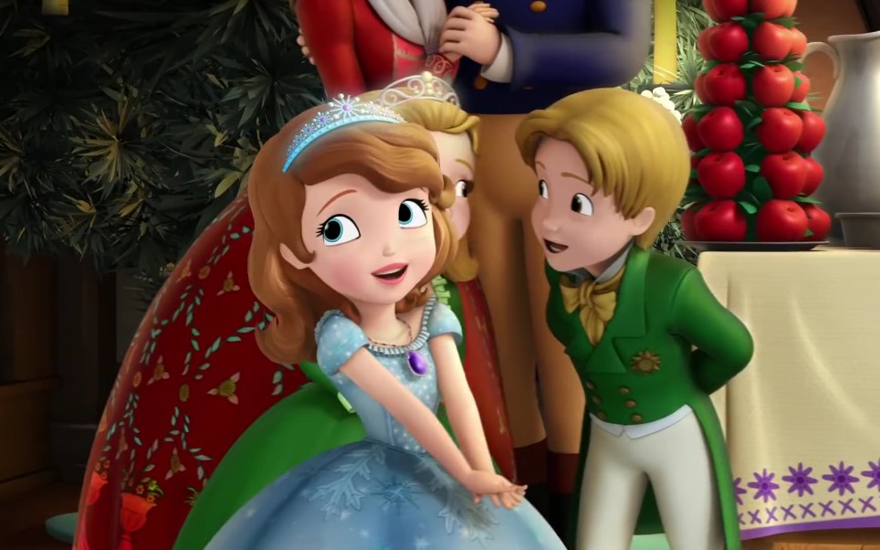 迪士尼公主小公主苏菲亚万萨节